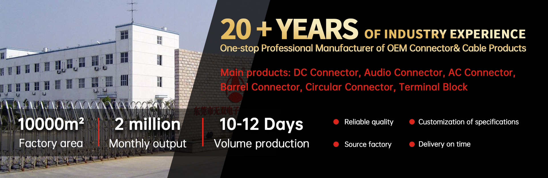 Professional DC Connectors