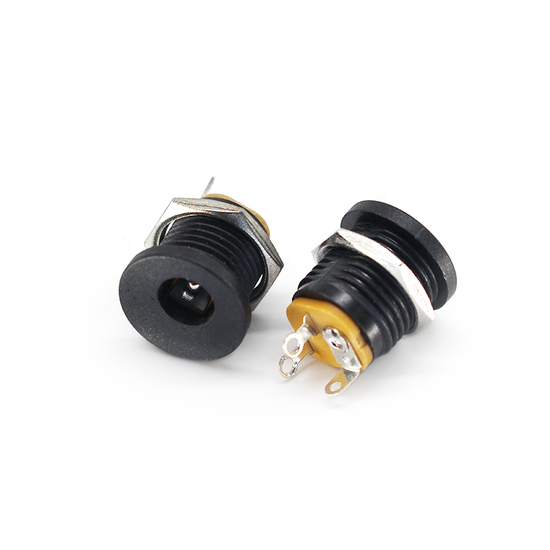 5.5*2.1mm 4840.22  486-3380-ND PCB Panel Mount DC Sockets Female Jacks Solder Type DC-022 DC Power Connectors DC Power Sockets