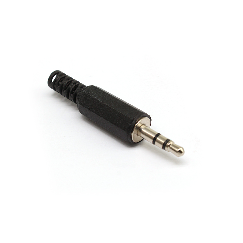 3.5mm Plastic Cover Audio Plug 4832.1311 Stereo Headphone Jack Plug Welding Line Microphone Audio Adapter Connectors 486-6561-ND