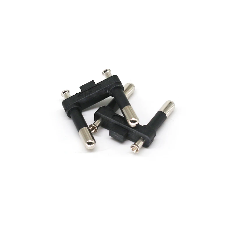 Thailand Standard 4.8mm AC Plugs Pure Copper 250v Brass Contact AC Pin Solid Hollow Plug Insert Power Plugs for Electrical Cord
