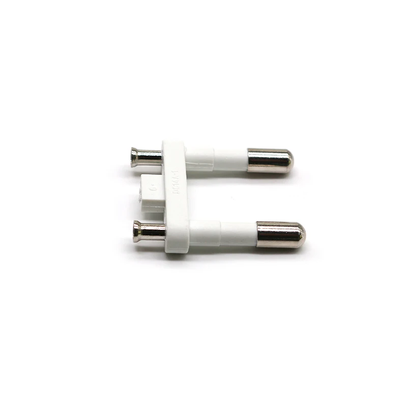 Hot Sale Plug Inserts 2 Pin Round Pin Korean Plugs AC Plug Inserts Pin Solder Type Copper Plug Inserts for Home Appliance