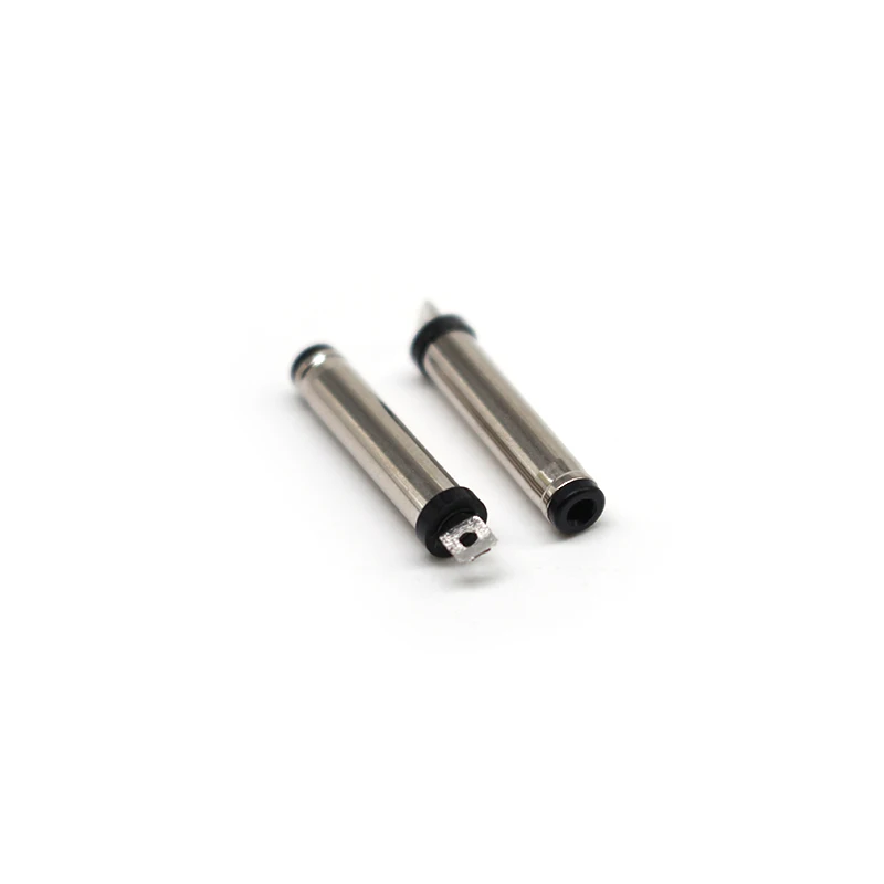 Nickel Plated 3.5*1.35mm L19.5mm DC Plugs 35135TV195 Connectors Alternative 102-4709-ND PPM-2-35135-S1 for Power Charging
