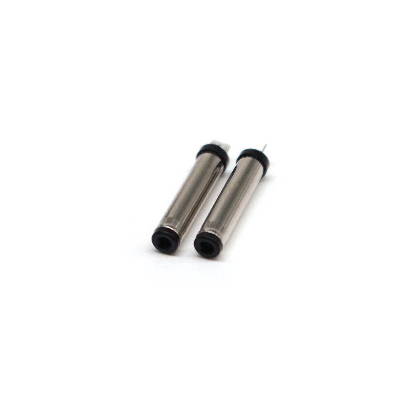 Nickel Plated 3.5*1.35mm L19.5mm DC Plugs 35135TV195 Connectors Alternative 102-4709-ND PPM-2-35135-S1 for Power Charging