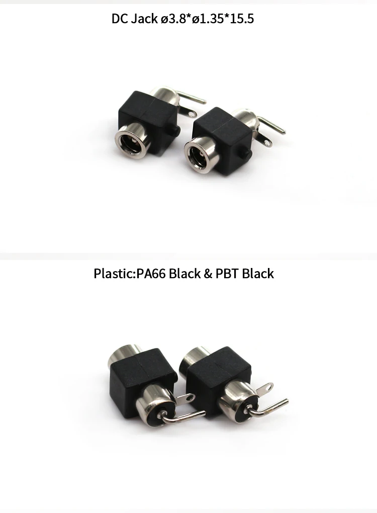 High Quality DC Female Connectors 38135JL60 Pure Copper DC Sockets DC Charging DC083A Power Jack Connectors DC Circuit Socket