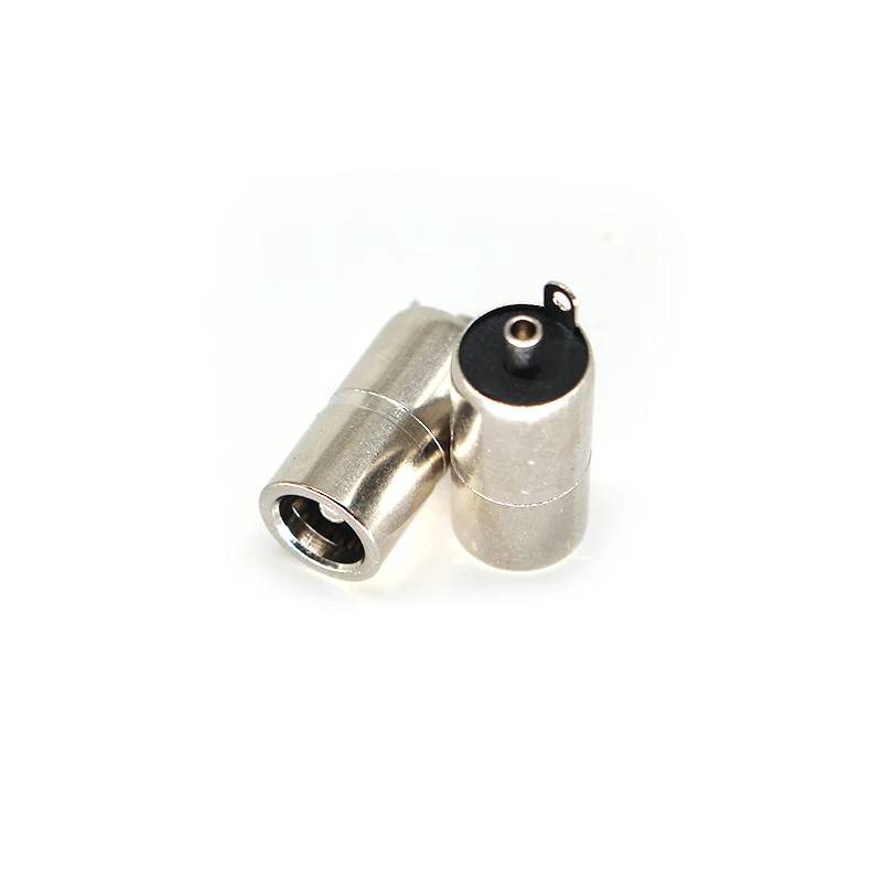 DC Connectors 5521JL80 5.5*2.1mm DC Sockets Nickel Plated DC Jacks 5521 Connectors DC Power Outlet for Electric Toy Car