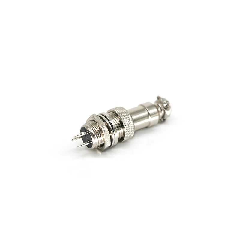 GX12 3P Connectors Threaded Connectors Aviation Plugs Circular Connectors Power Supply Connectors for Aviation Cable