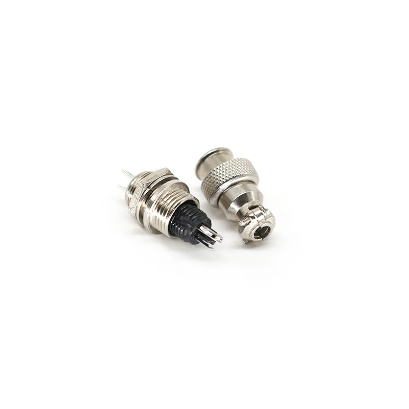 GX12 3P Connectors Threaded Connectors Aviation Plugs Circular Connectors Power Supply Connectors for Aviation Cable