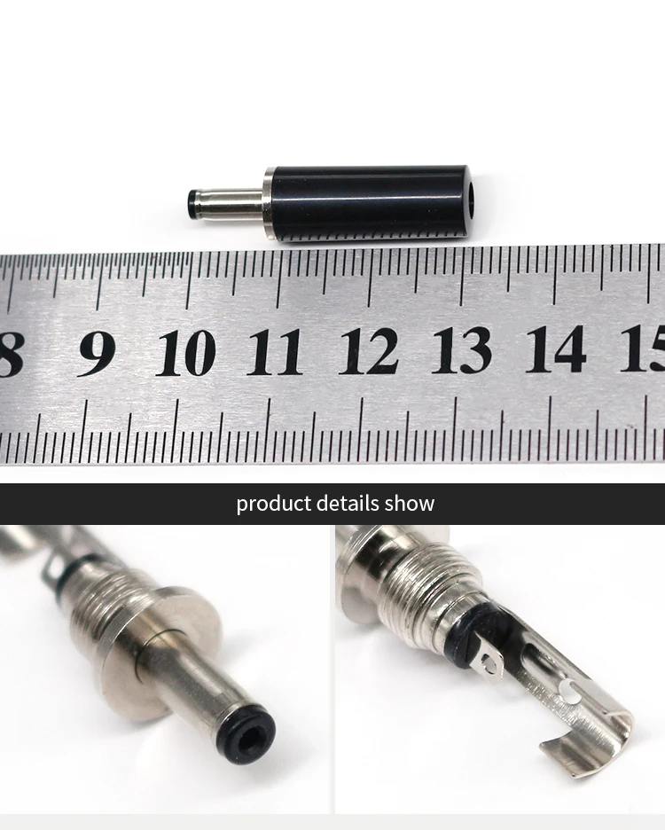 Hot Sale DC Conenctors Solder Type DIY Soldering DC Plugs Charging Connectors for Power Supply Equivalent CP3-1002-ND PP3-002C