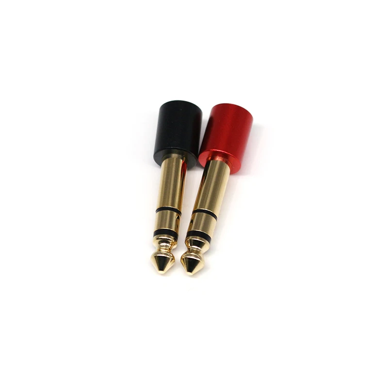 Stereo Audio Adapters Gold Plated Audio Connectors Pure Copper 6.35mm Plug to 3.5mm Jack Audio Adapters Headphone Jack Plug