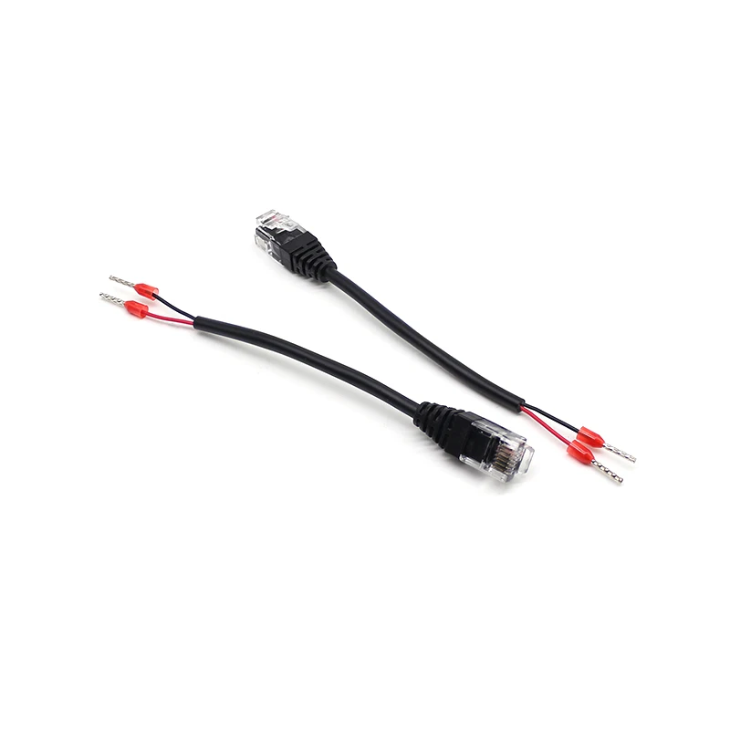 RJ12 6P6C Connectors RJ12 6P6C Male Plugs to Terminal 0508 Wired Cables Ethernet Lan Internet Cables Telecommunication Cables