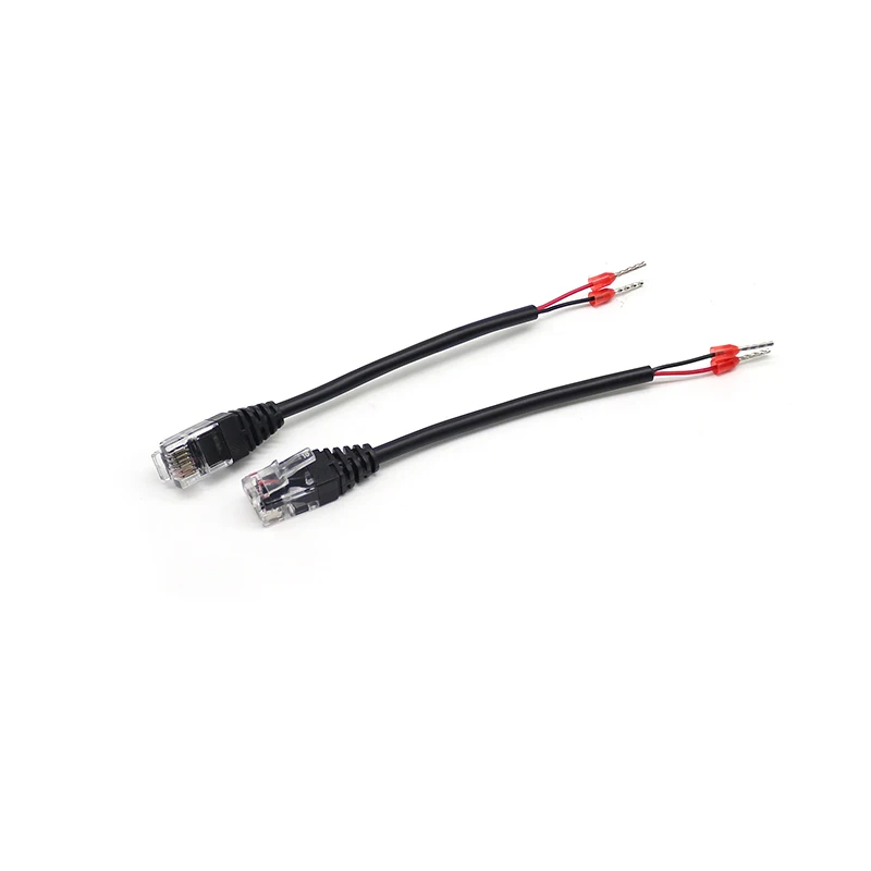 RJ12 6P6C Connectors RJ12 6P6C Male Plugs to Terminal 0508 Wired Cables Ethernet Lan Internet Cables Telecommunication Cables