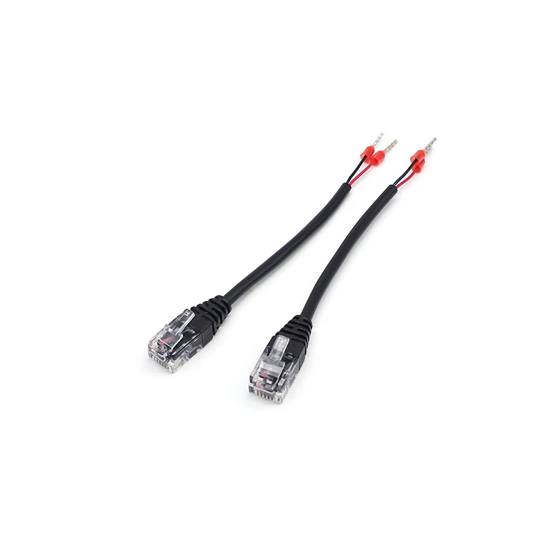 RJ12 6P6C Connectors RJ12 6P6C Male Plugs to Terminal 0508 Wired Cables Ethernet Lan Internet Cables Telecommunication Cables