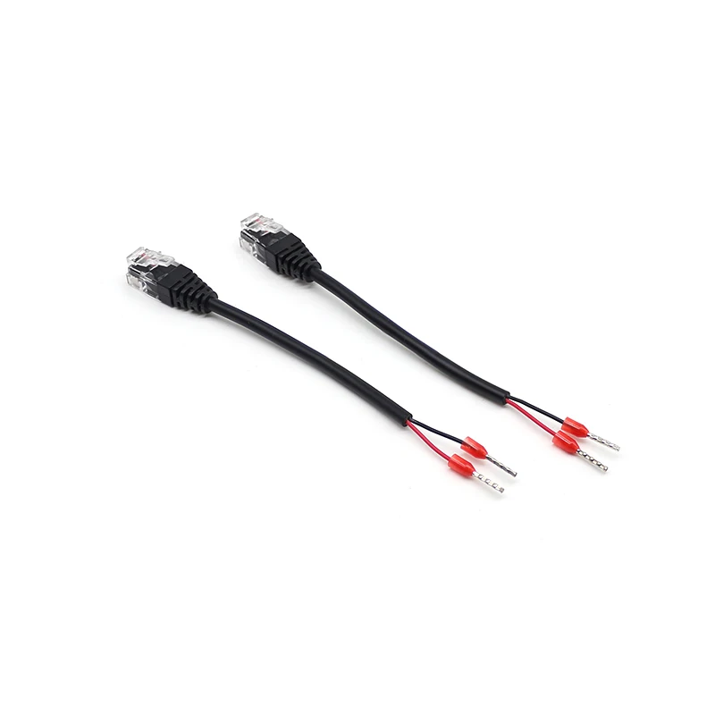RJ12 6P6C Connectors RJ12 6P6C Male Plugs to Terminal 0508 Wired Cables Ethernet Lan Internet Cables Telecommunication Cables