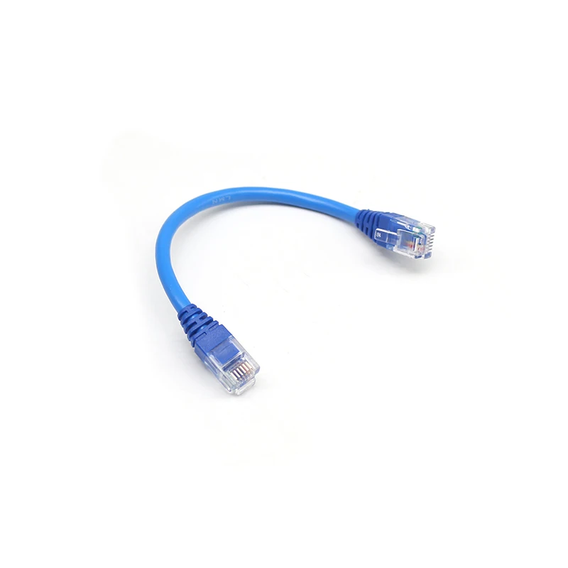 High Quality Customized RJ12 RJ45 Ethernet Cable CAT5E CAT6A UTP LAN Wifi Router Cable for Computer Network Connection