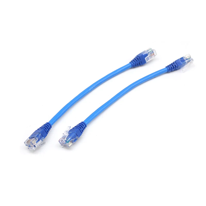 High Quality Customized RJ12 RJ45 Ethernet Cable CAT5E CAT6A UTP LAN Wifi Router Cable for Computer Network Connection