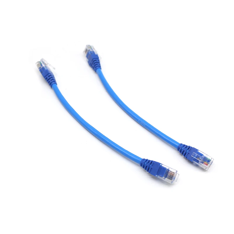 High Quality Customized RJ12 RJ45 Ethernet Cable CAT5E CAT6A UTP LAN Wifi Router Cable for Computer Network Connection