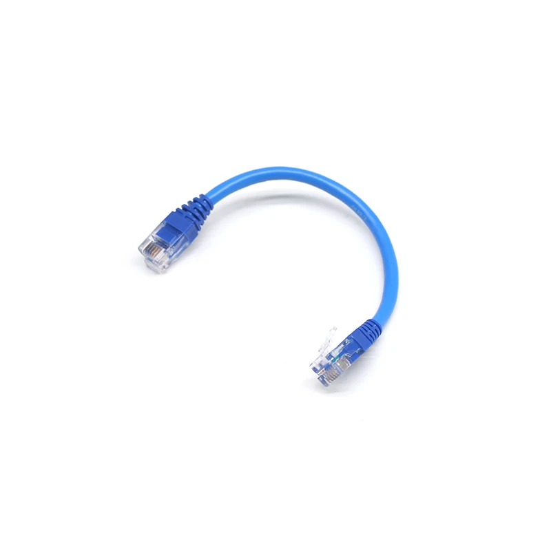 High Quality Customized RJ12 RJ45 Ethernet Cable CAT5E CAT6A UTP LAN Wifi Router Cable for Computer Network Connection