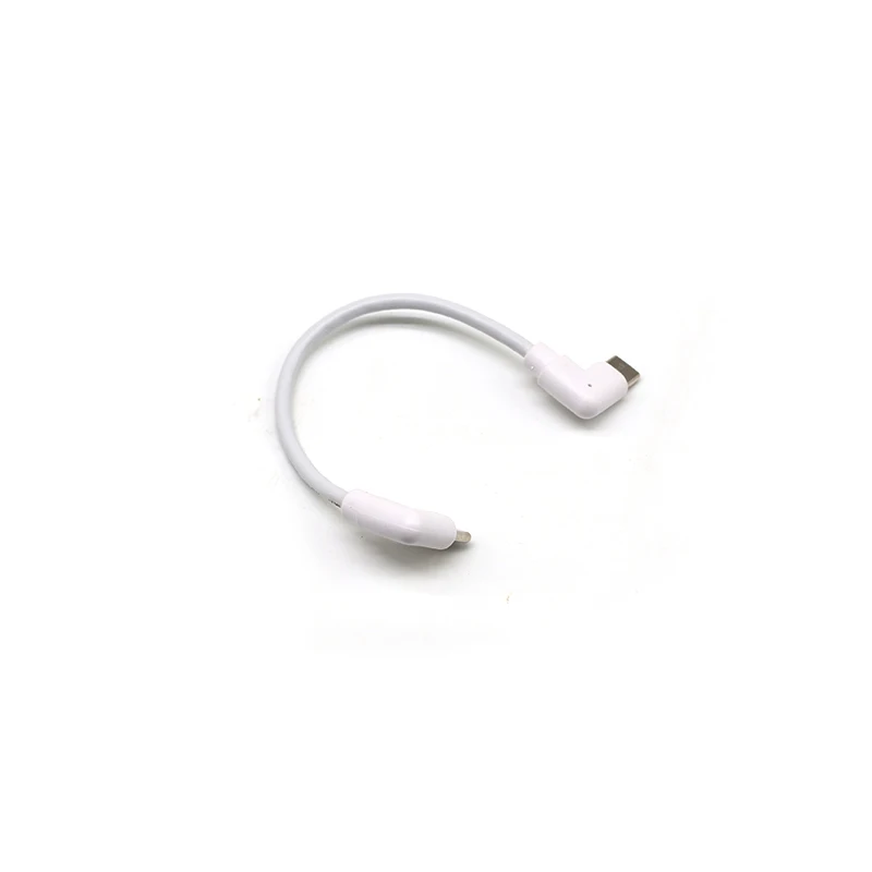 Reliable Quality Elbow Type C Plug to Type C Plug Cables Fast Speed Type C Data Cables Quick Charging Cables for Mobile Phone