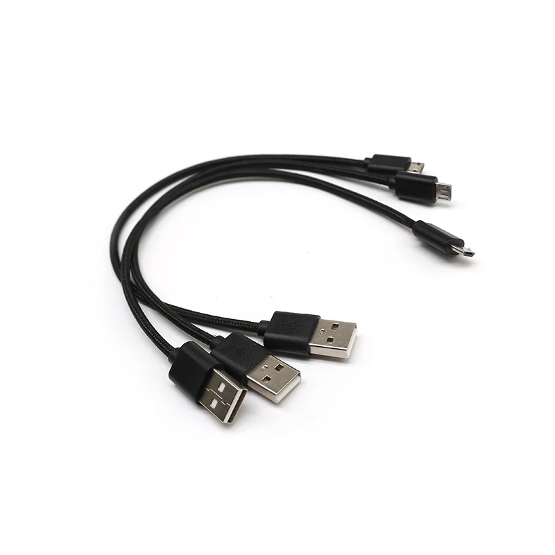 Factory Wholesale USB a Male Plug to Micro USB Cables Micro B USB Cable Fast Charger Data Cable USB a to Micro B Male Cables