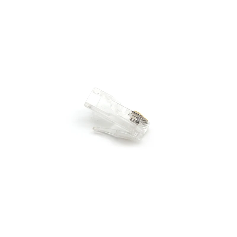Hot Sale Transparent RJ45 Connectors RJ45 10P10C Male Plugs 10P Ethernet Connectors Modular Plugs POE Switch Connectors