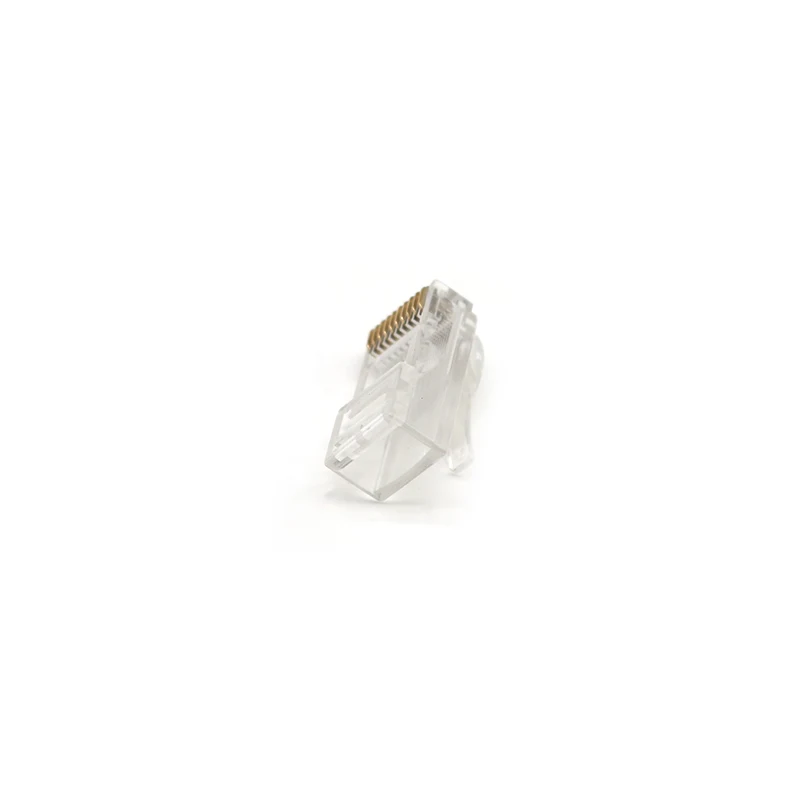 Hot Sale Transparent RJ45 Connectors RJ45 10P10C Male Plugs 10P Ethernet Connectors Modular Plugs POE Switch Connectors