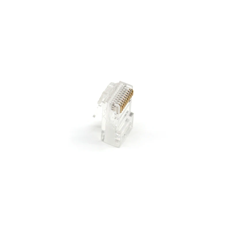 Hot Sale Transparent RJ45 Connectors RJ45 10P10C Male Plugs 10P Ethernet Connectors Modular Plugs POE Switch Connectors