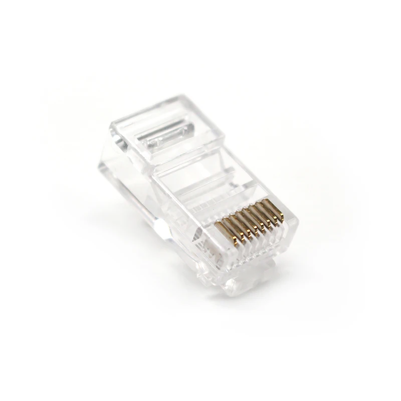 Professional Factory RJ45 CAT5 Plugs RJ45 Male Connectors Ethernet Plugs for Telephone Cable Ethernet UTP Plug RJ45 Connectors