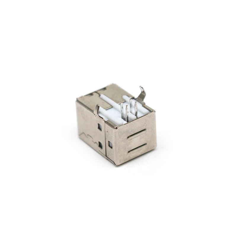 Factory Direct Sale USB BF 90 Degree Jack DIP Horizontal THR USB 2.0 Type B Female Socket Connectors USB B Female Sockets