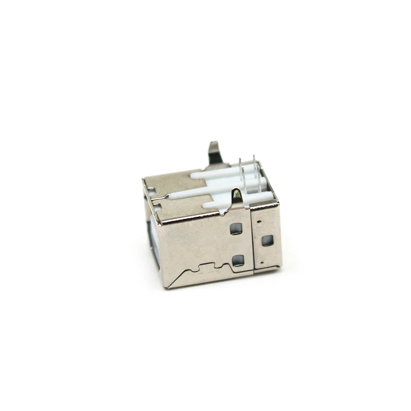 Factory Direct Sale USB BF 90 Degree Jack DIP Horizontal THR USB 2.0 Type B Female Socket Connectors USB B Female Sockets