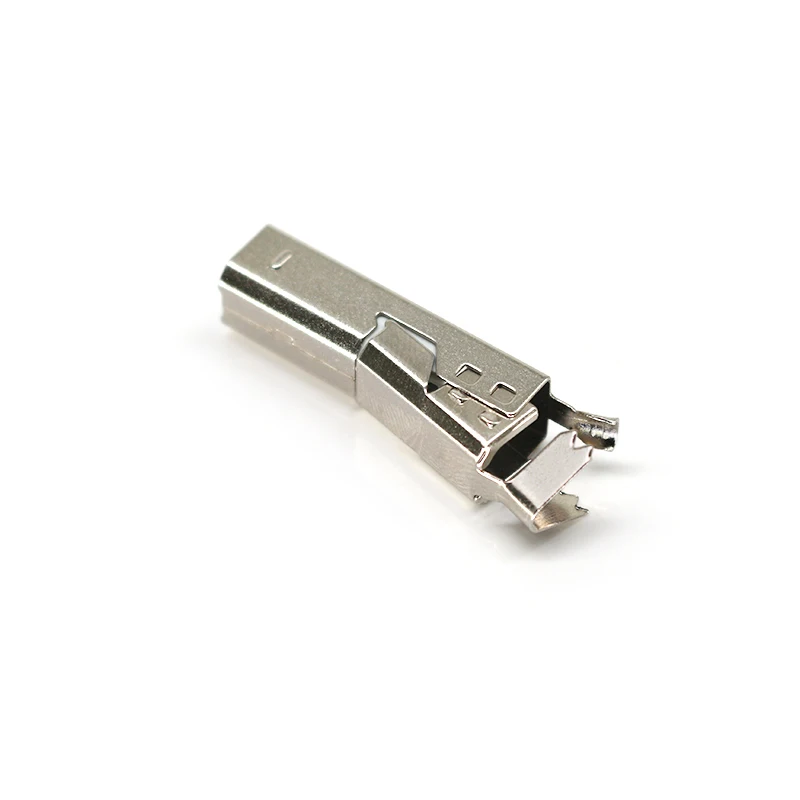 Good Quality USB B Male Plugs 3pcs Set Data Transmission Charging USB 2.0 Male Plugs Assembly USB Connectors for USB Cable