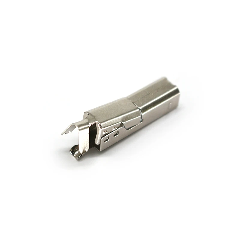 Good Quality USB B Male Plugs 3pcs Set Data Transmission Charging USB 2.0 Male Plugs Assembly USB Connectors for USB Cable