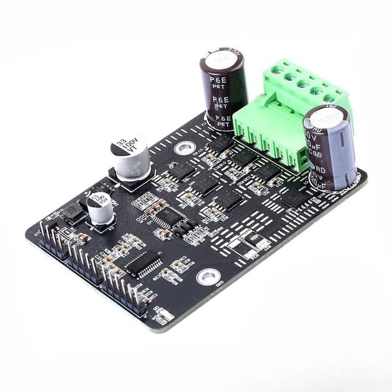 1600W BLDC FOC Motor Controller Board Sensorless Brushless DC 3-Phase Driver Development Board for RC E-bike