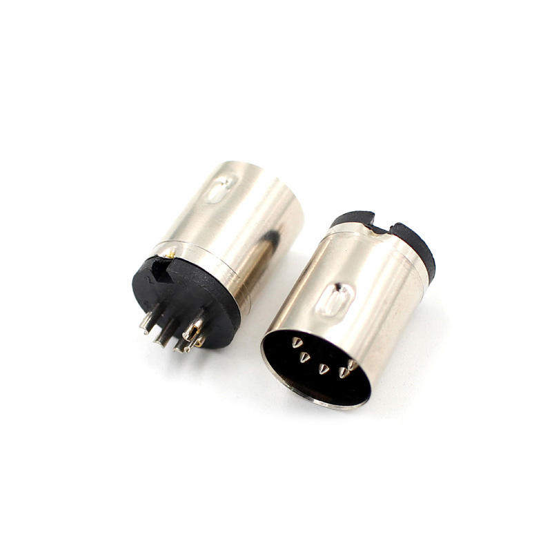 3 to 13 Pin Din Connector 8 Pin 262 Degree Dc Power Din
