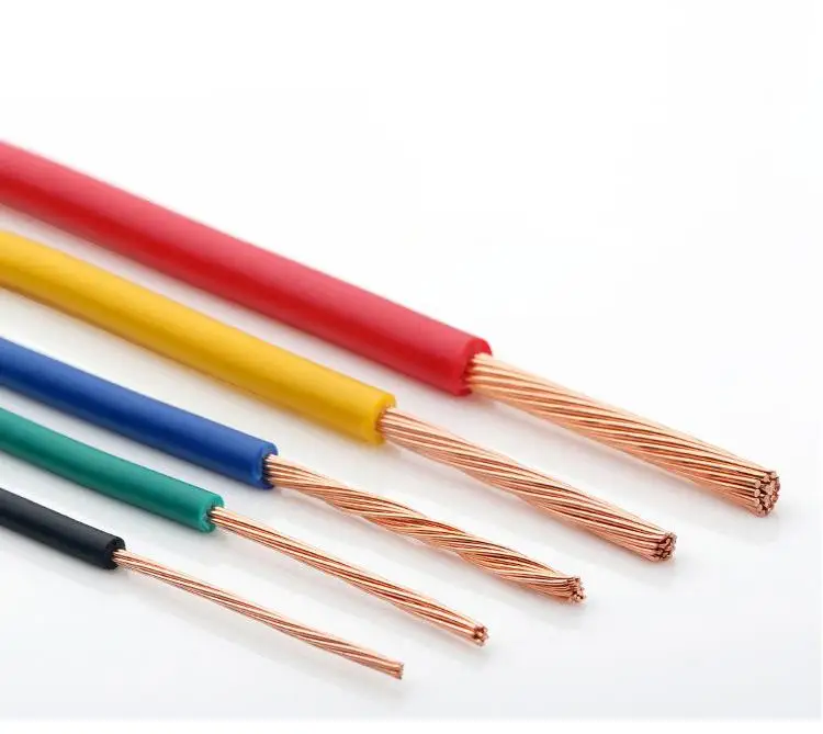 Rigid Copper Electrical Wire 2.5mm2 House Material Wire 2.5mm Single Core Copper Pvc House Wiring Electrical Cable