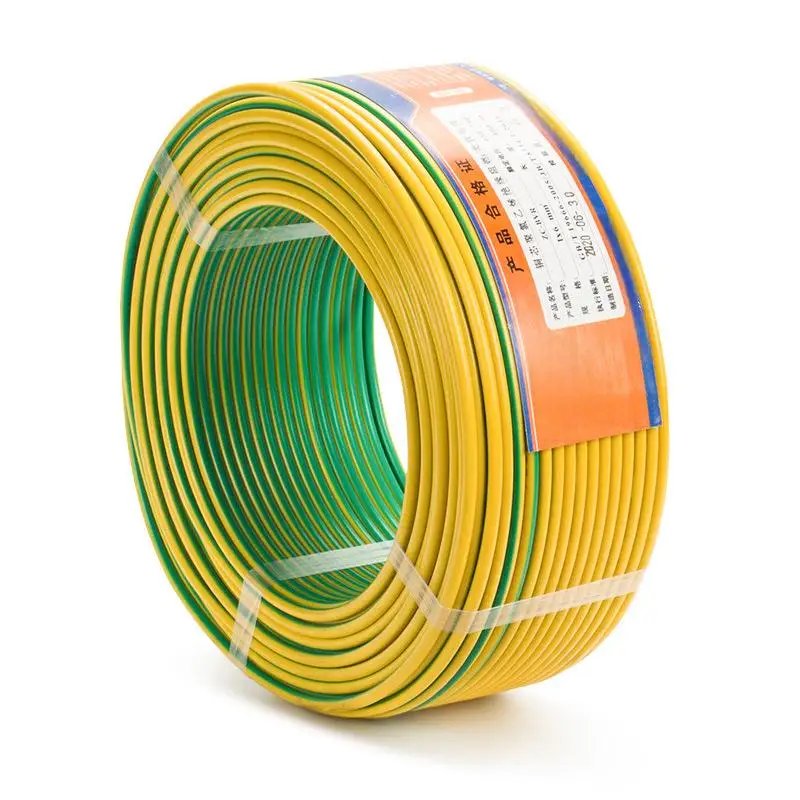Rigid Copper Electrical Wire 2.5mm2 House Material Wire 2.5mm Single Core Copper Pvc House Wiring Electrical Cable