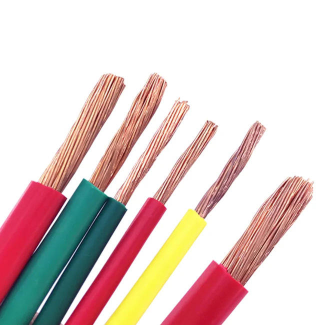 Rigid  Copper Electrical Wire 2.5mm2 House Material Wire  2.5mm Single Core Copper Pvc House Wiring Electrical Cable
