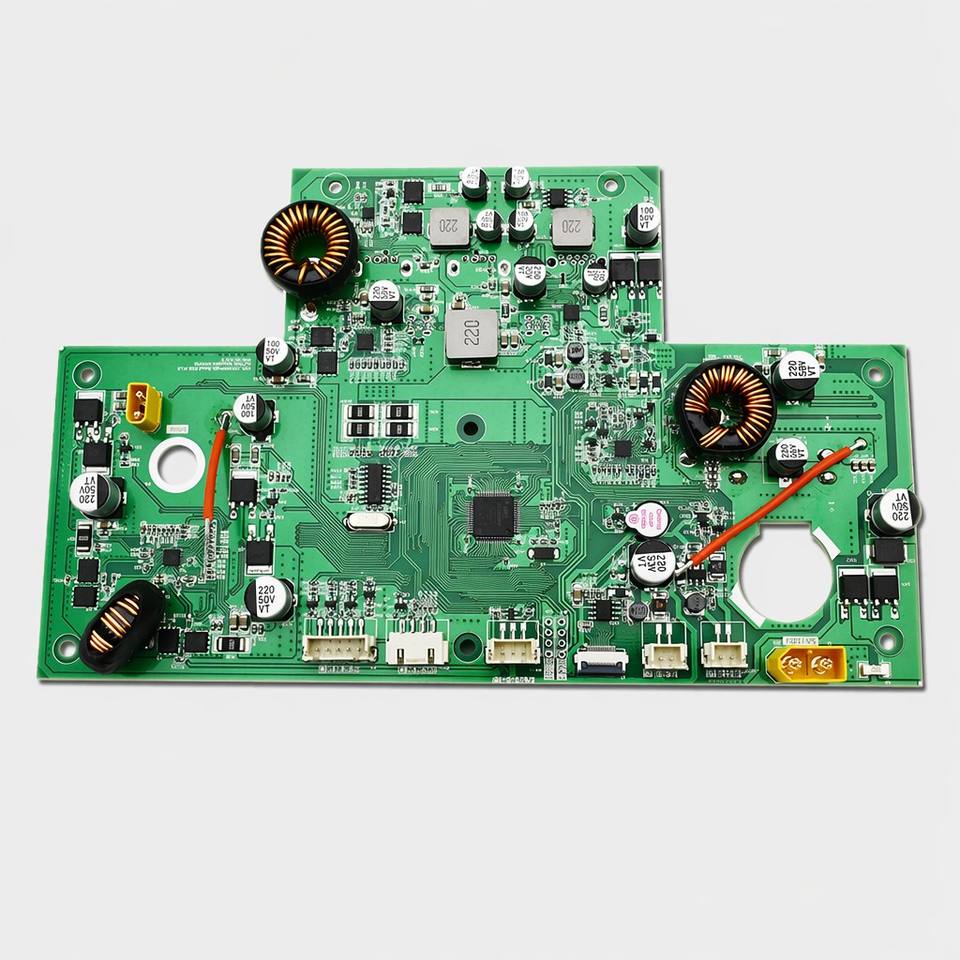 Energy Storage Control PCBA Board Double Layer Copper FR-4 V0 Flame PCB for Power Station BMS OEM Custom Design