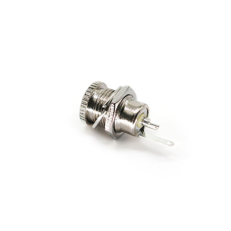 54-00063 DC Power Supply Jack Sockets DC-099 5.5 * 2.1 mm Threaded Metal Charging Sockets Female Panel Mount DC Connectors DC099