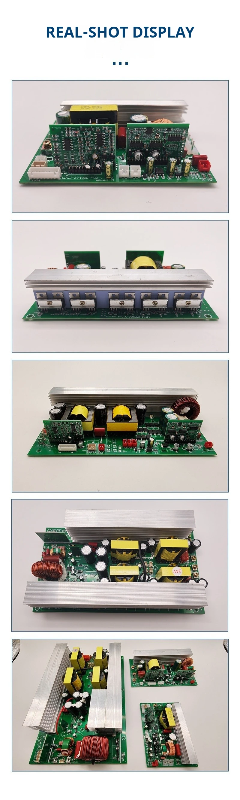 Pure Sine Wave Inverter Mainboard DC to AC PCBA for Portable Power and Energy Storage Systems
