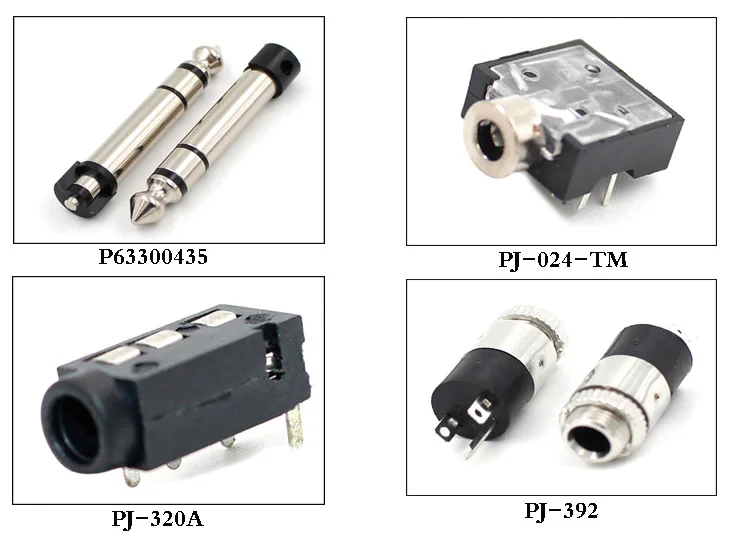 3.5mm Earphone Plug 4 Pole Connector