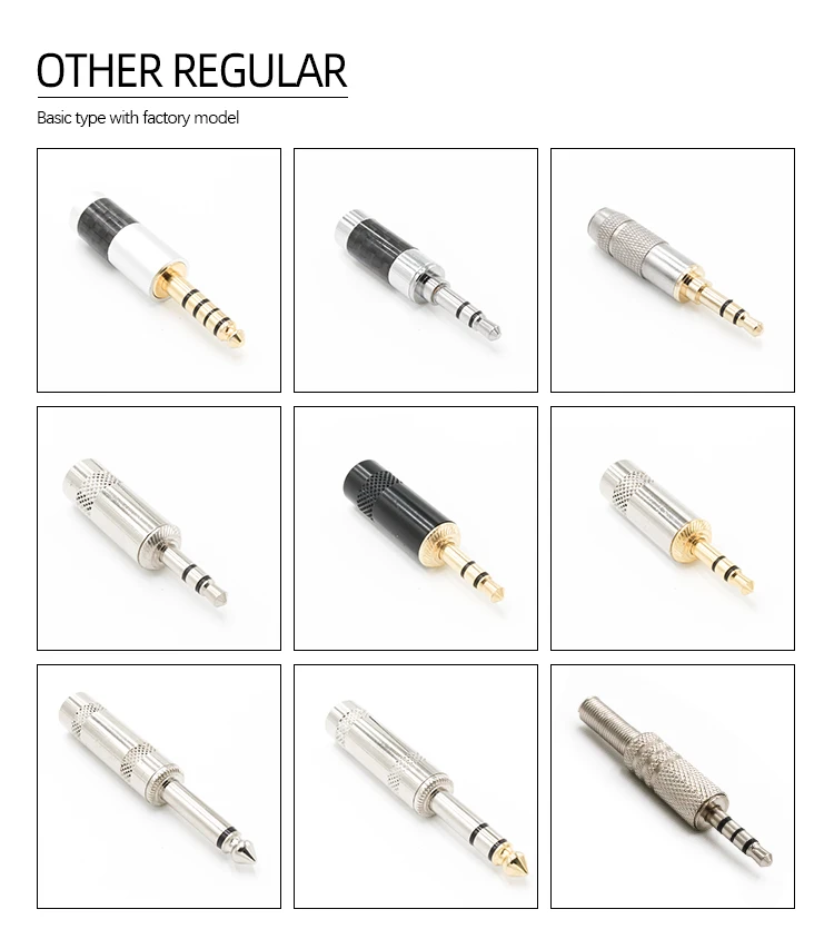 Threaded Type Screw Plug 3.5mm Connector,35mm Plug Threaded