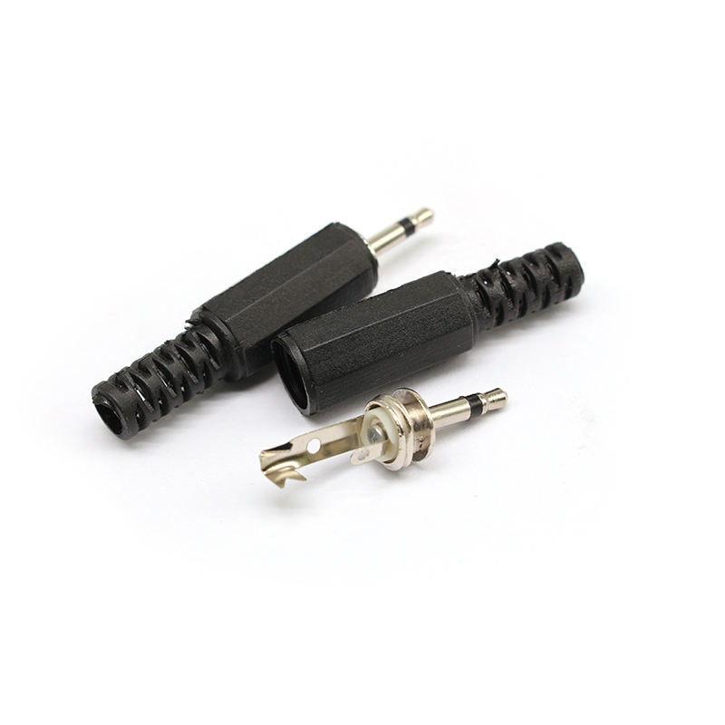 Hot Selling Assembly 2.5mm Audio Adapters Audio Mono Male Plugs Female Jack Audio Connectors Headphone Audio Plugs 2 Poles PA252