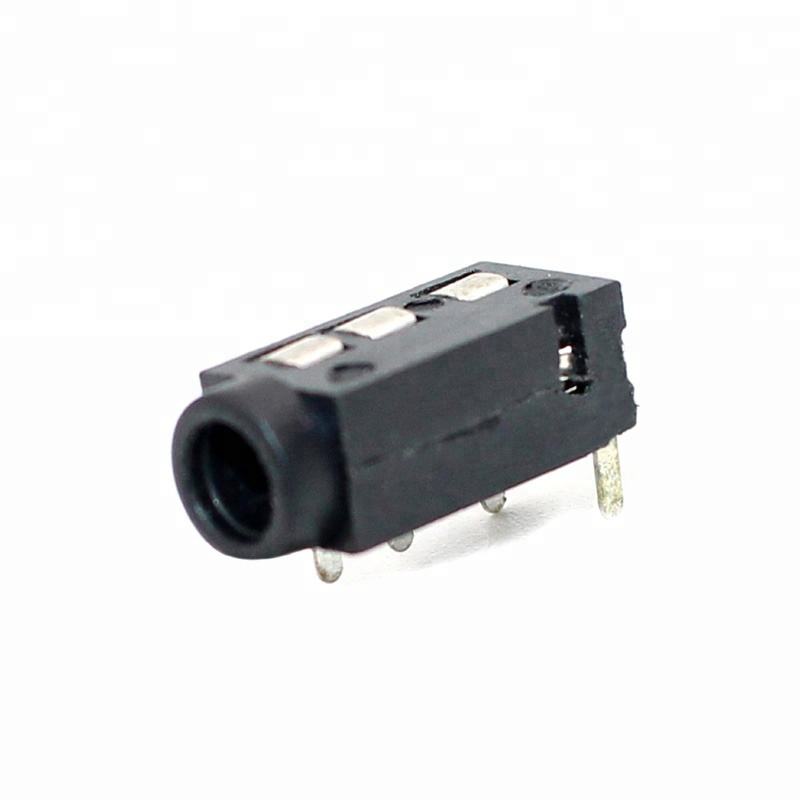 Gold 3.5mm 4 5 6 7-pin Pcb Mount Female Headphone Audio Jack Socket