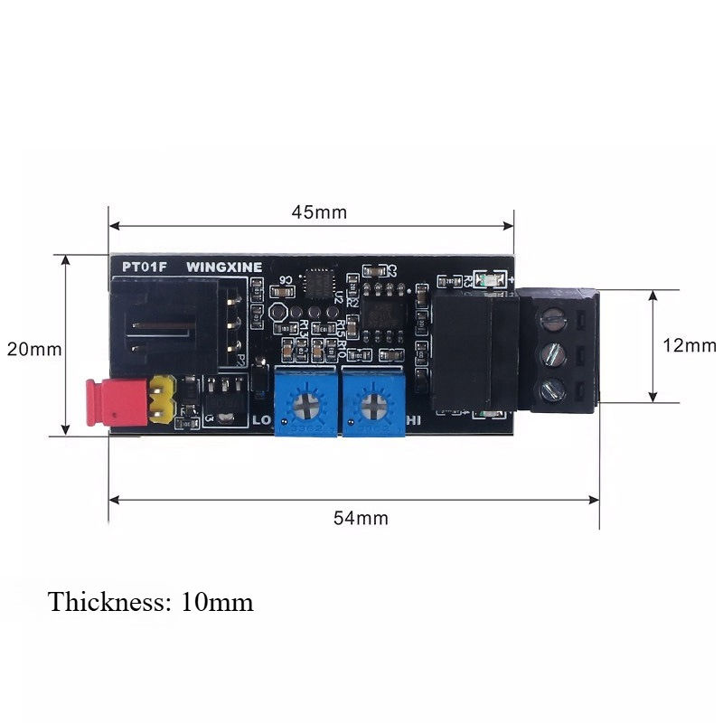 PT01F E-bike Controller Modified for RC Remote Control Throttle Reverse Signal Brushless Motor Controller Module 7-15V