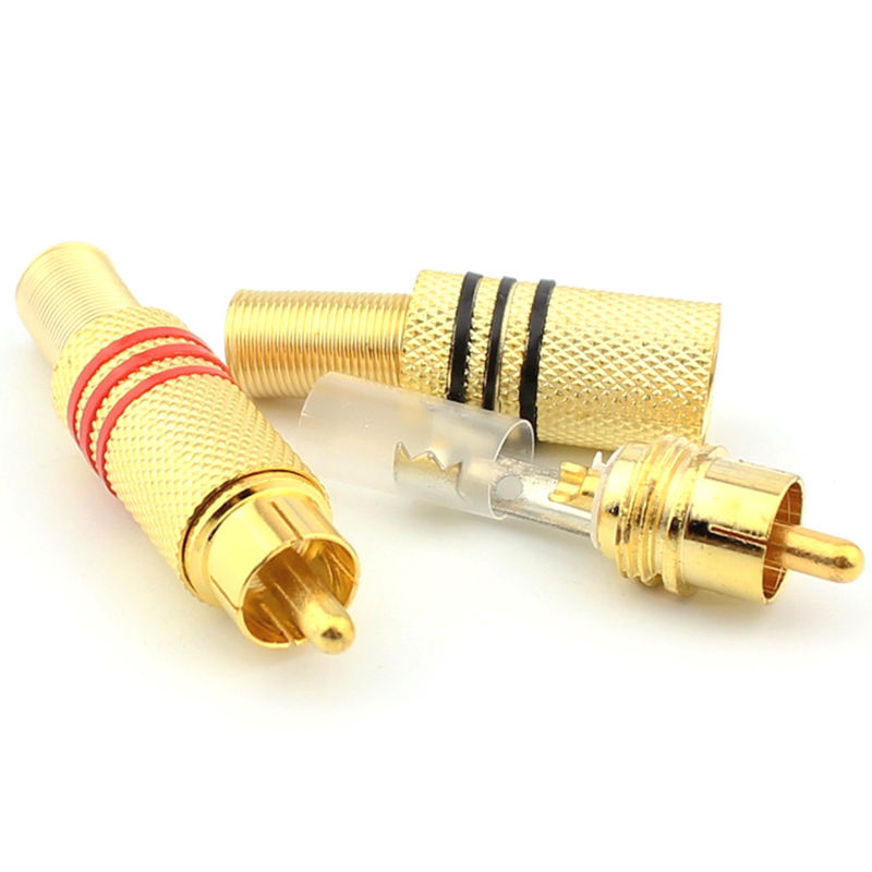 Gold Plated Adapter  3.5mm Male to 6.5mm Female Connector 1/8 Inch Stereo TRS Mini Jack 3.5 mm Male Plug Connector