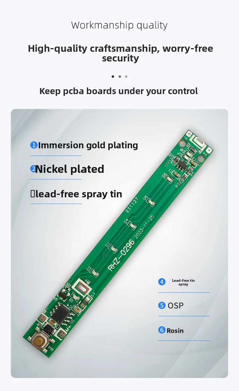 Electric Toothbrush PCBA Mainboard Solution Design for Adults and Children Made in China