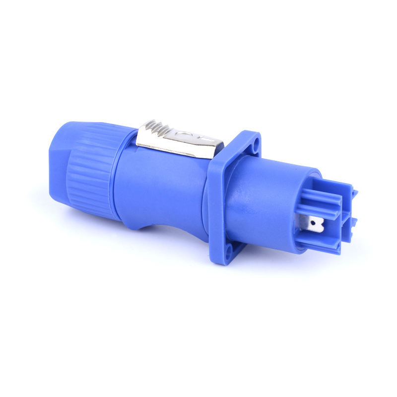 Factory Wholesale XLR Plugs XLR Sockets 20A 3-pin Panel Professional Audio Power Plug Connectors for Electric Amplifier Cables